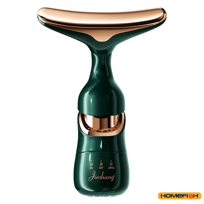 GlowLift Pro – Appareil Beauté 3-en-1 Vibration Sonique & LED