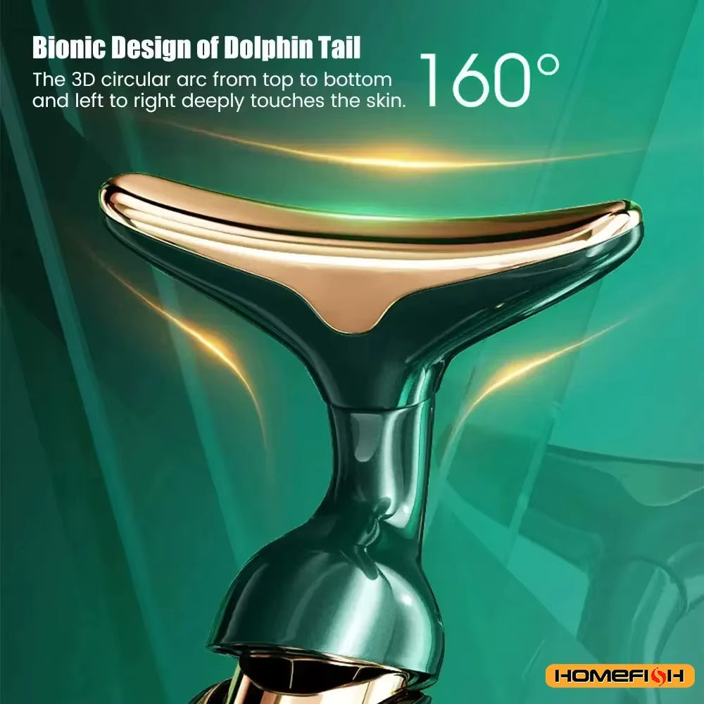 GlowLift Pro – Appareil Beauté 3-en-1 Vibration Sonique & LED